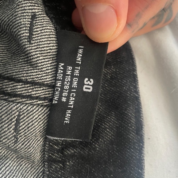 Pleasures “shatter” denim jeans - Picture 3 of 3